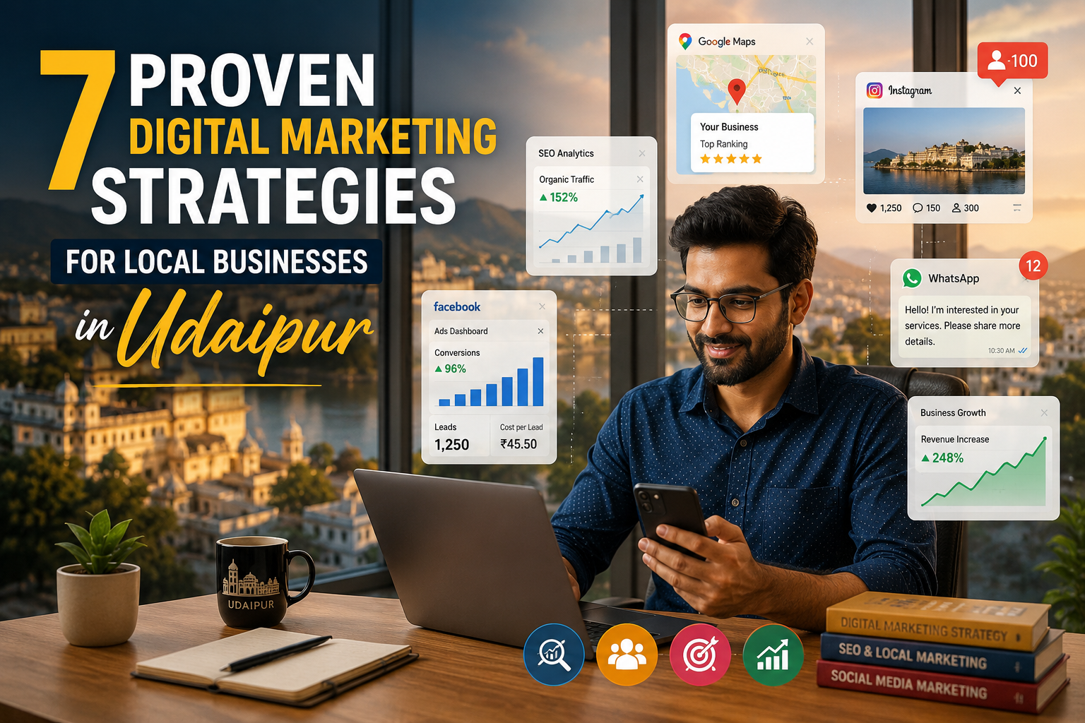 7 Proven Digital Marketing Strategies for Local Businesses in Udaipur