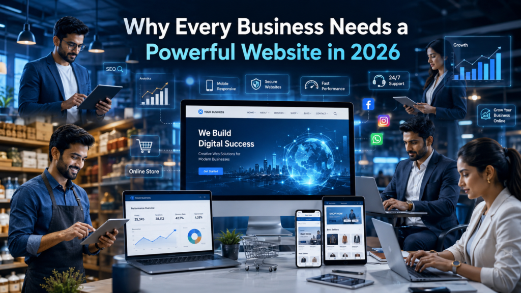 Web Development for Businesses in 2026 Guide