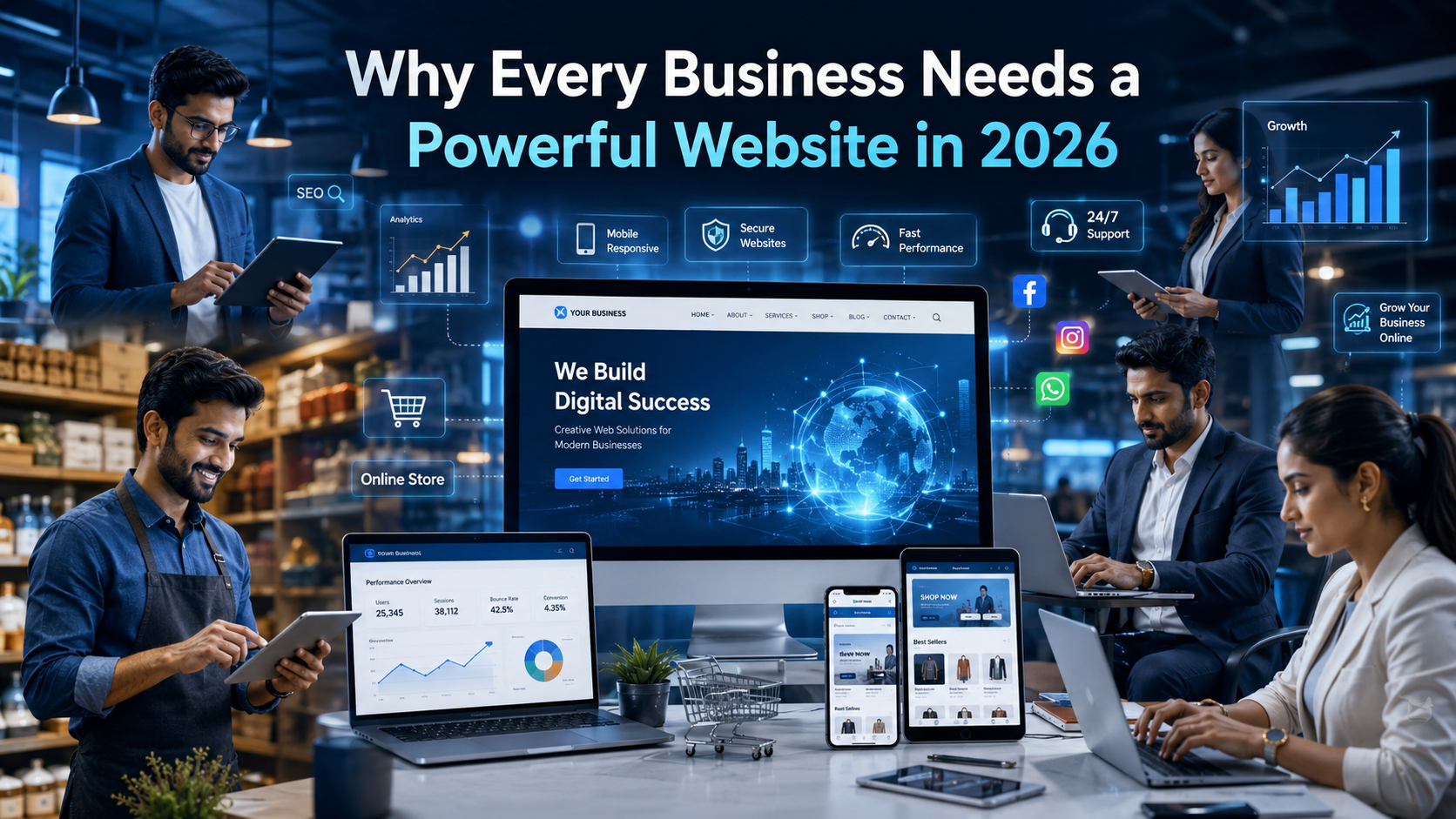 Web Development for Businesses in 2026 Guide