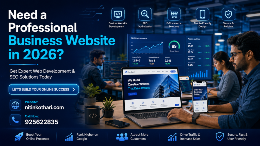 Professional Web Development Services in India