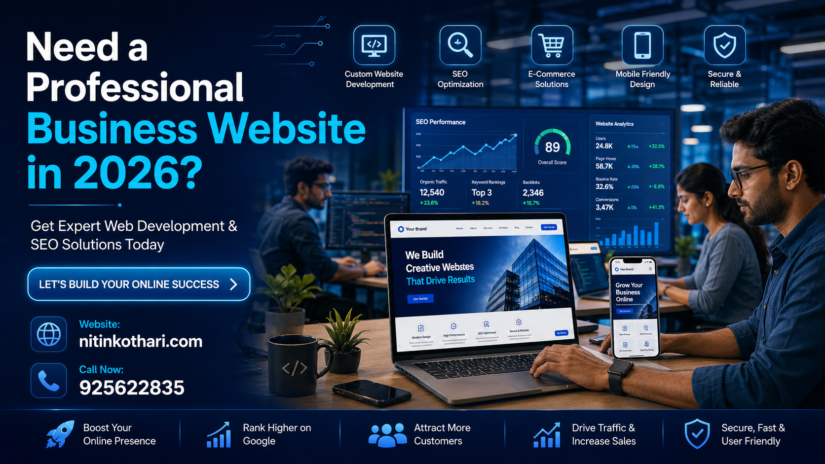 Professional Web Development Services in India