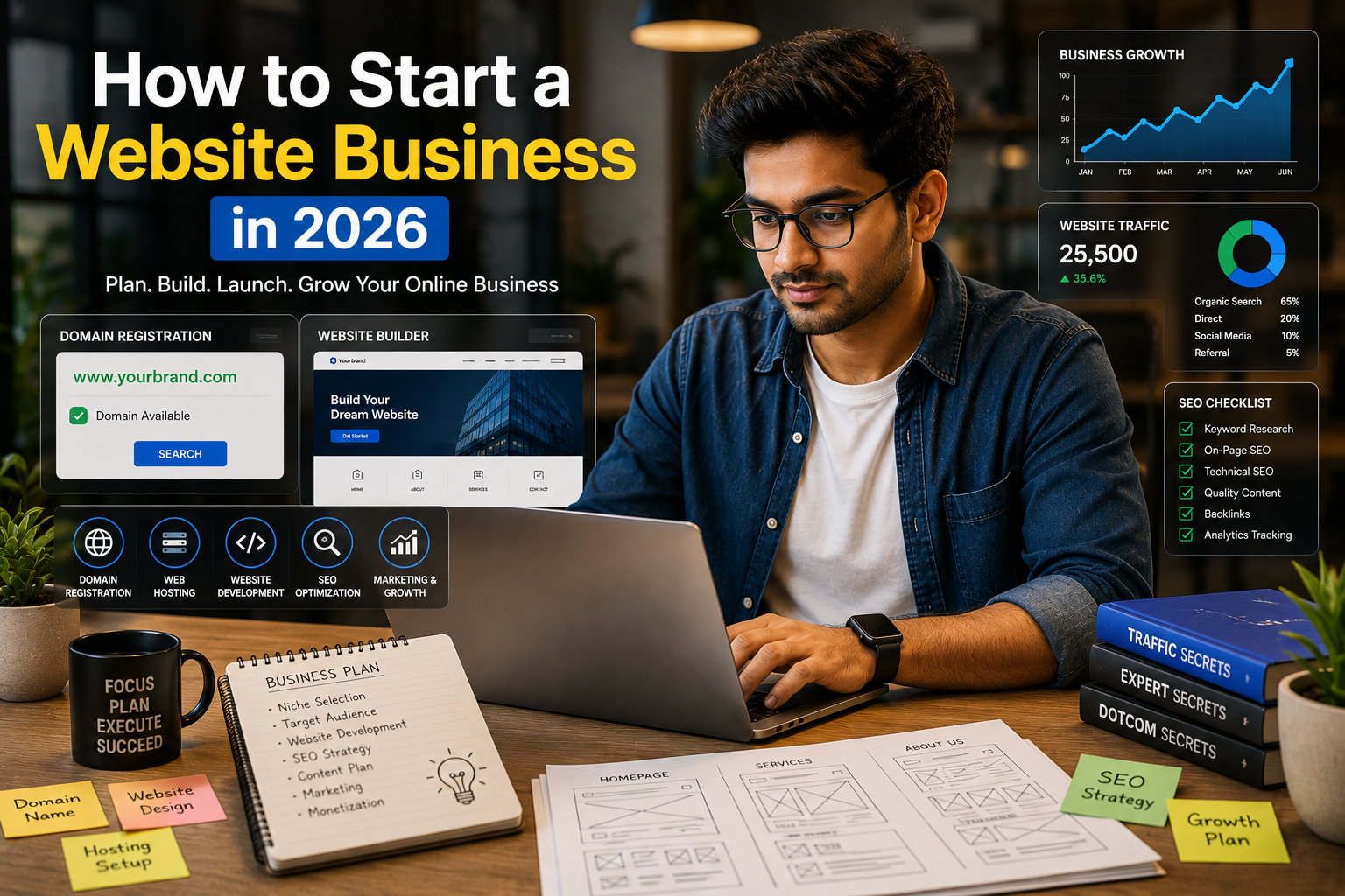 How to Start a Website Business in 2026