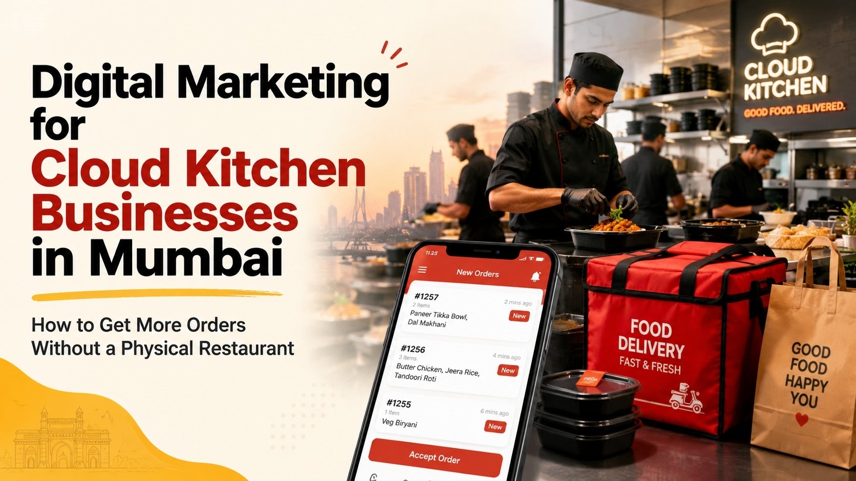 Digital Marketing for Cloud Kitchen in Mumbai