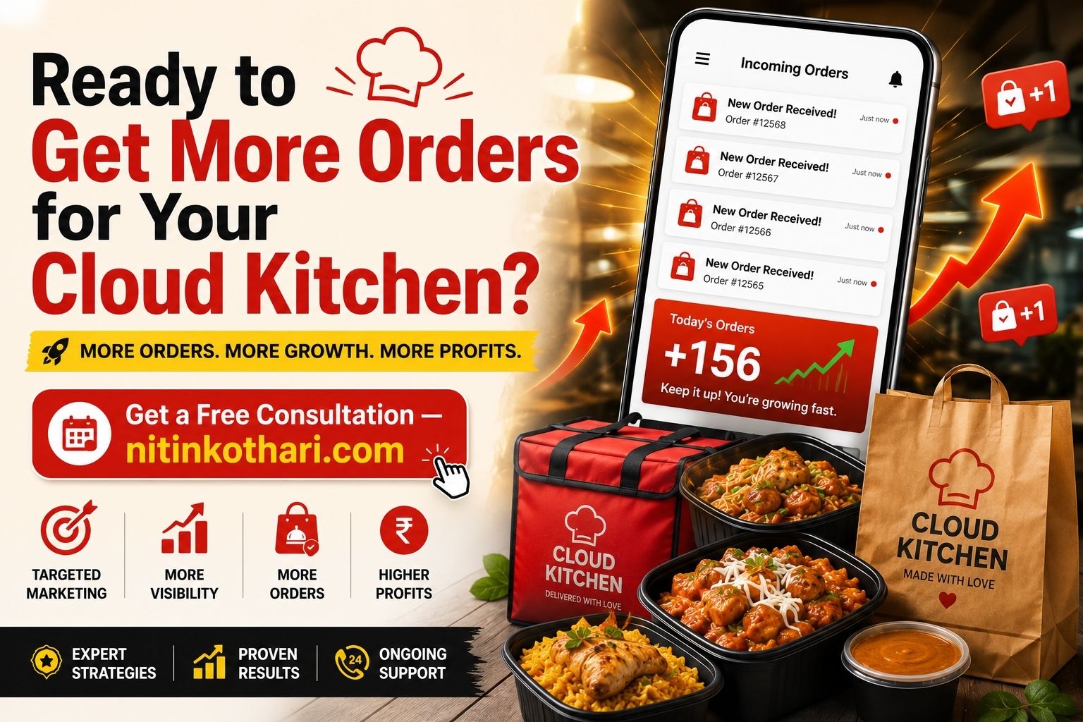 Get More Orders for Your Cloud Kitchen